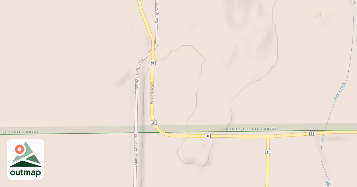 Map of Washington/Ramsey Trail