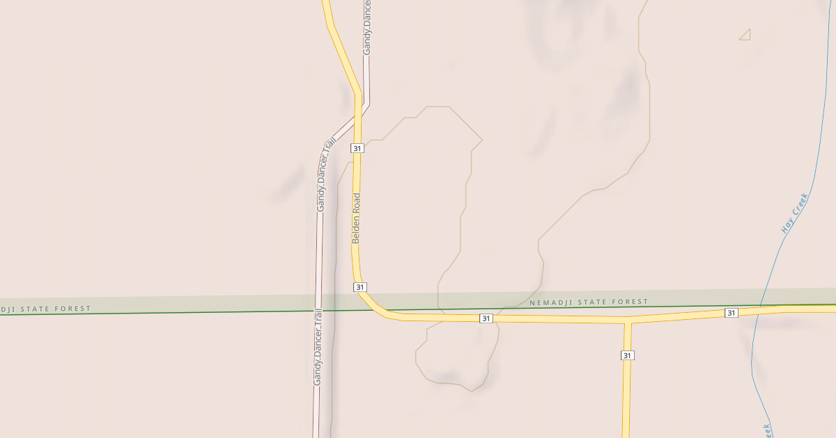 Map preview of Washington/Ramsey Trail