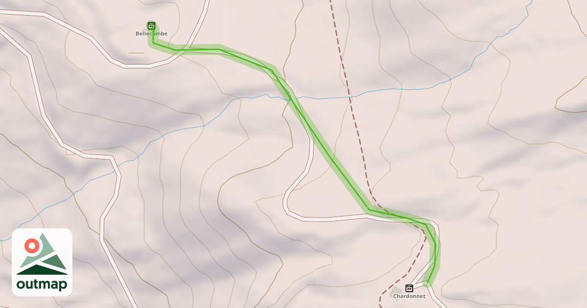 Map of Bouquetin