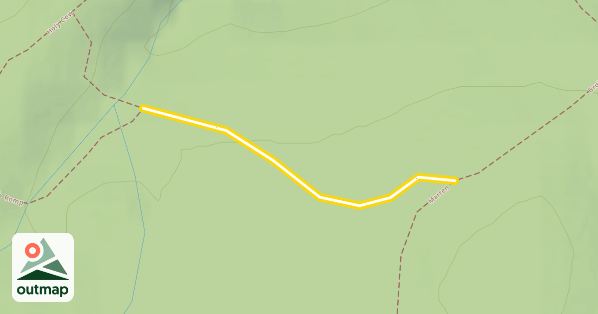 Map of Bruin Romp