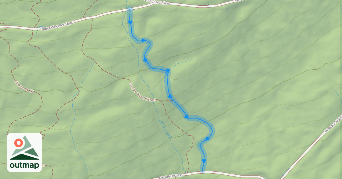 Map of B-Line