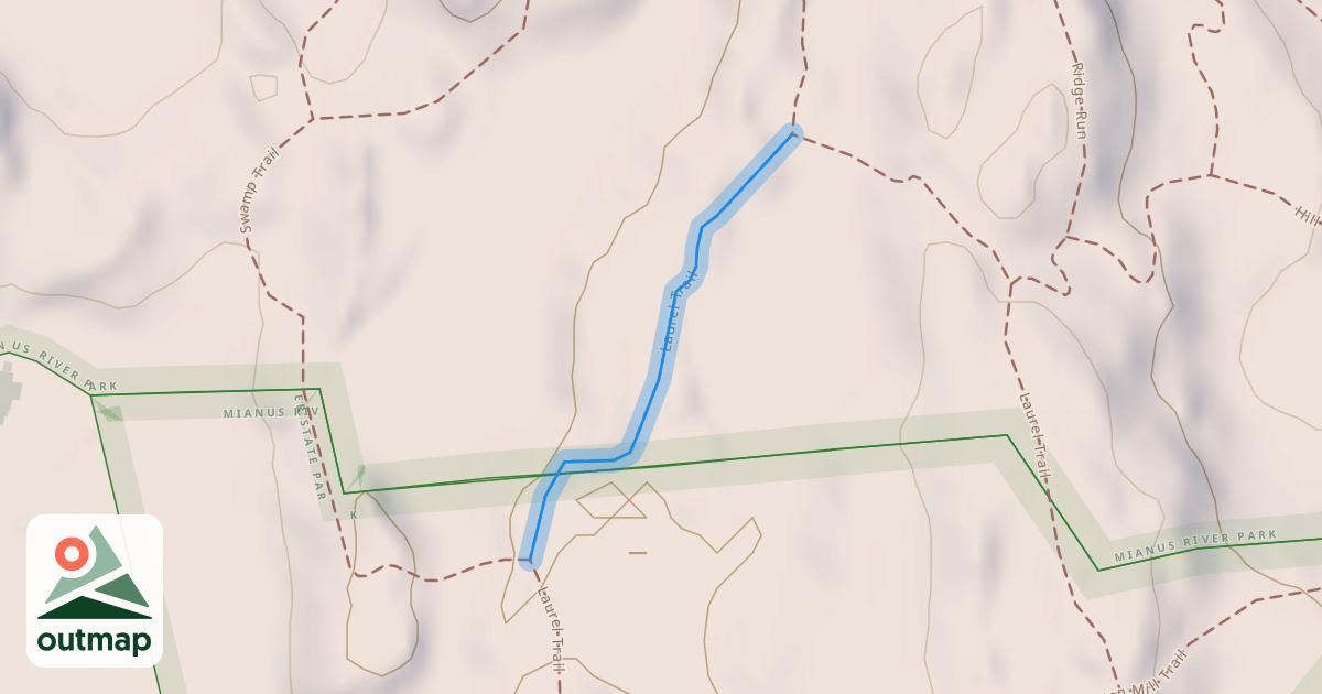 Map of Laurel Trail
