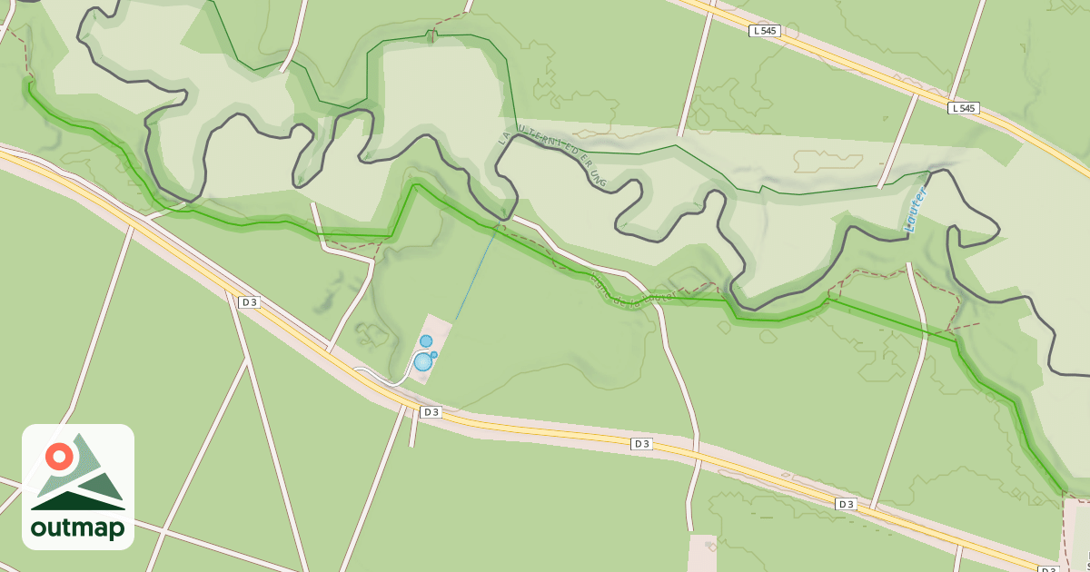 Map of Ligne de la Lauter