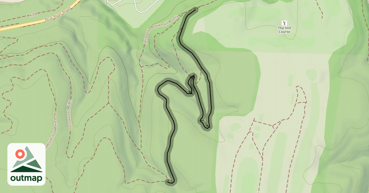 Map of Upper Wudchuck