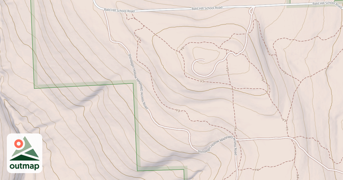 Map of Snowmobile/cp-3 Trail