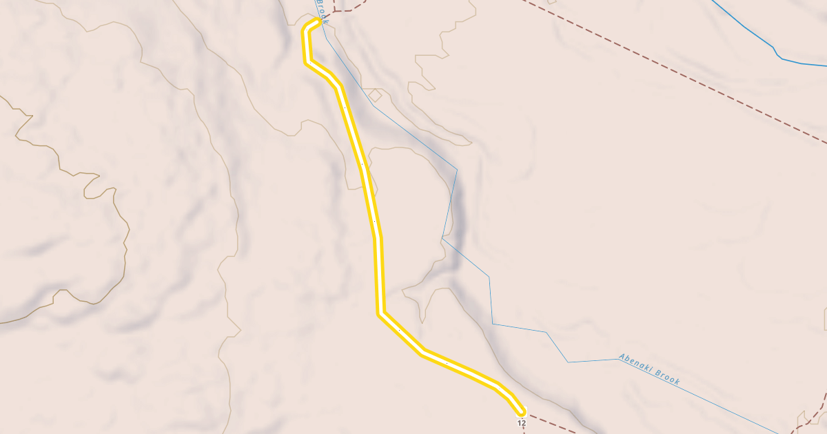 Map preview of Porcupine Lane