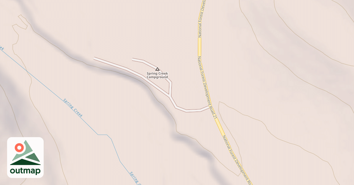 Map of USFS National Forest System Roads {6968D35F-1C2B-4C60-8C05-B78EFF12C844}