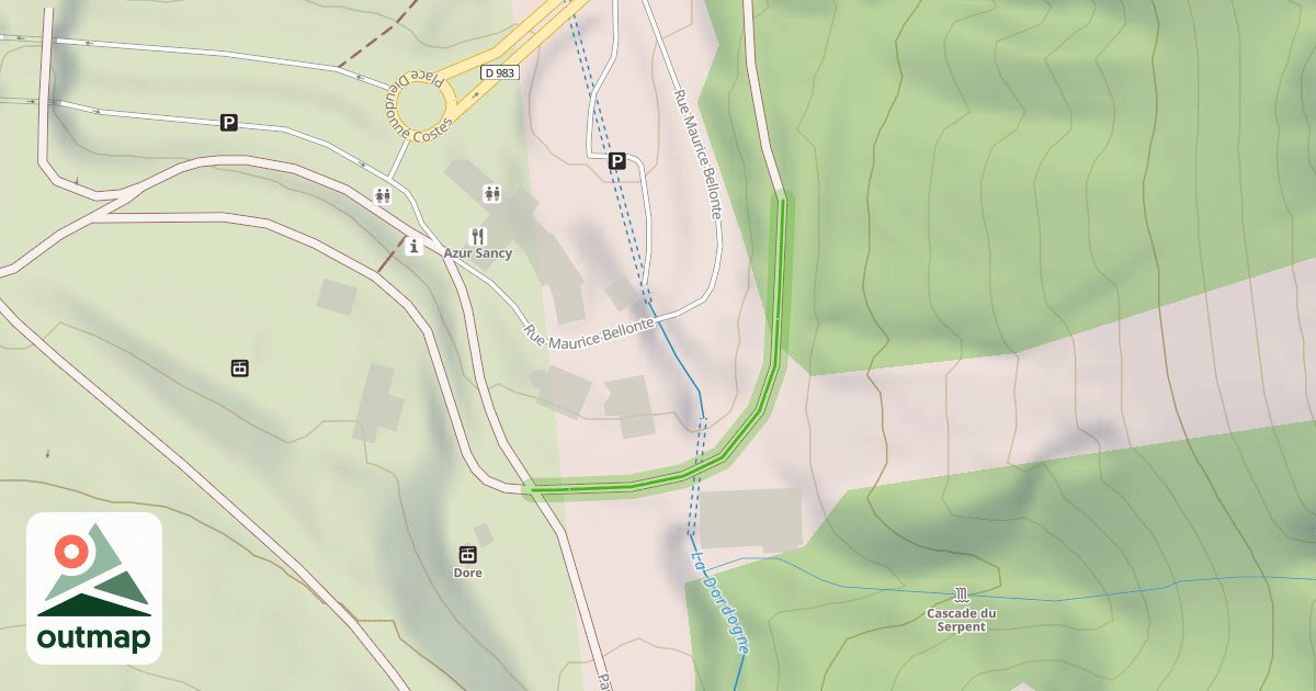 Map of Retour