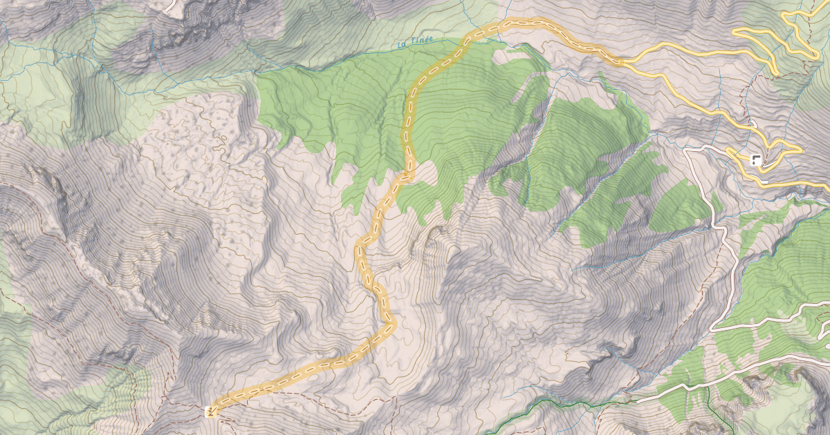 Map preview of Col de Colombart — Les Clos de Bousiéyas