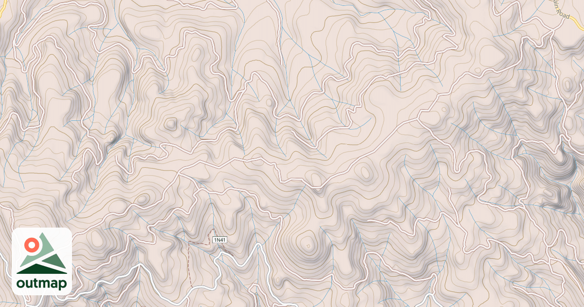 Map of BEAR WALLOW MEA