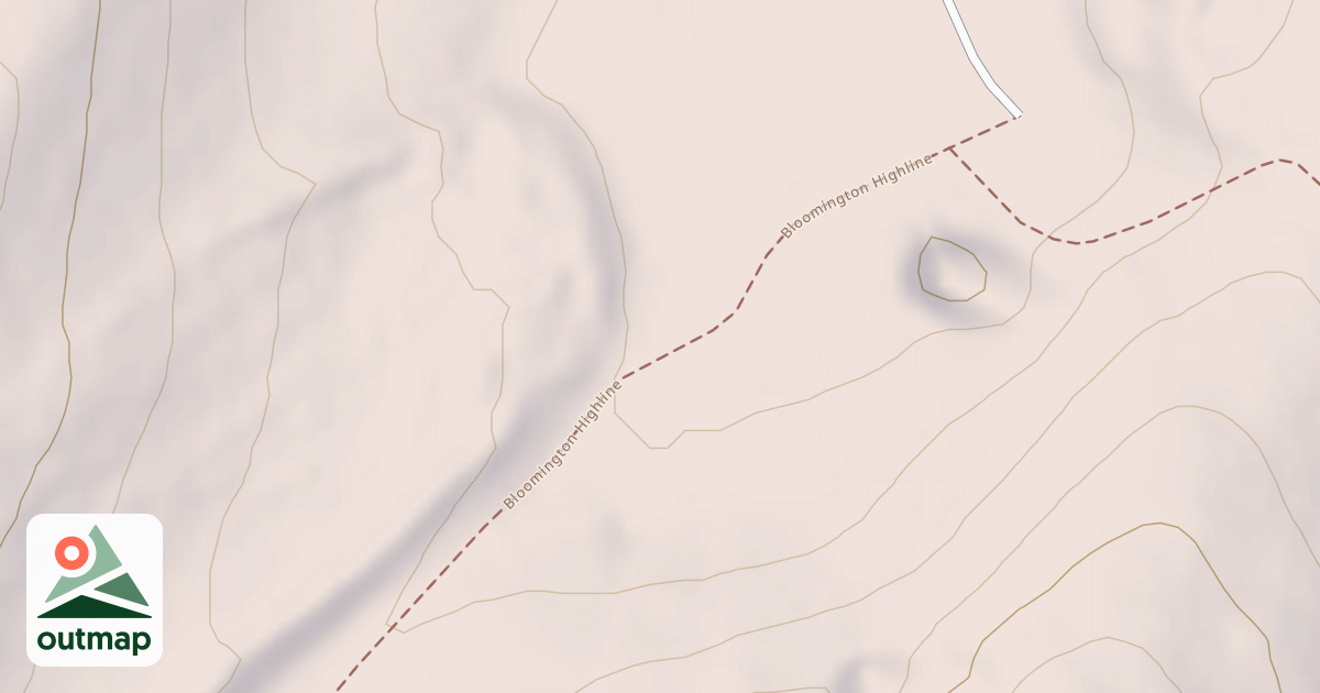Map of Bloomington /Highline