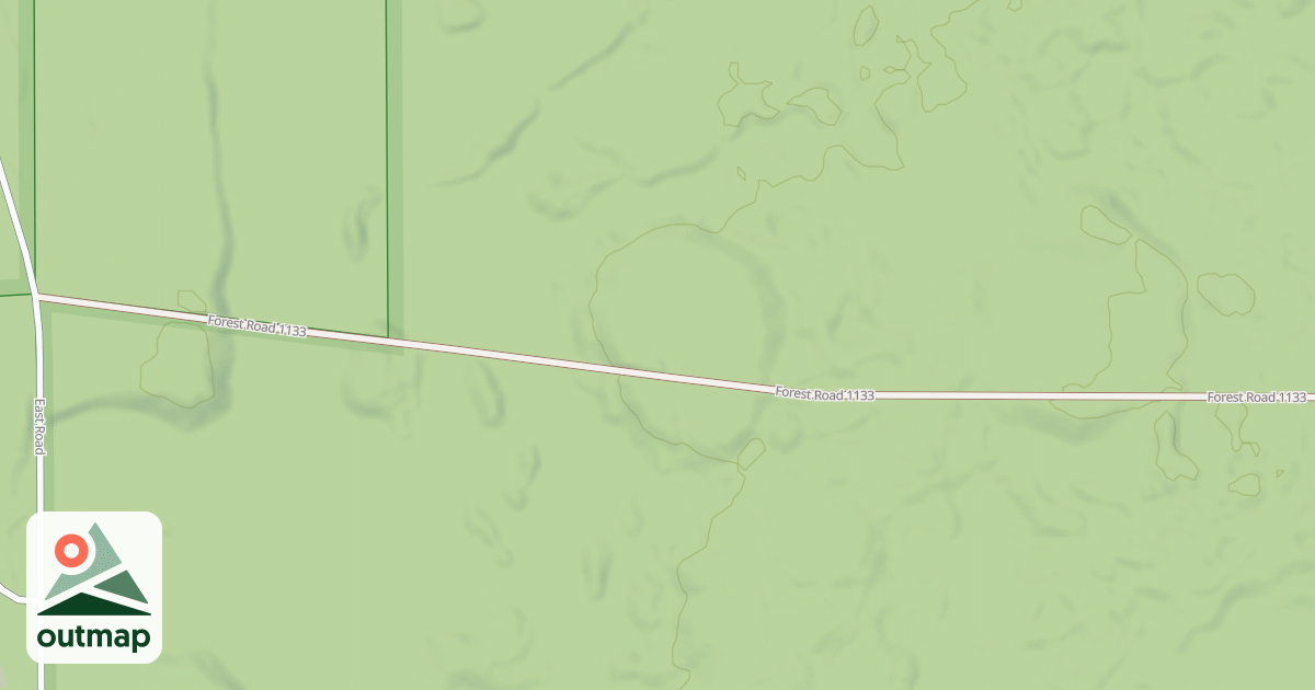 Map of FR 1133