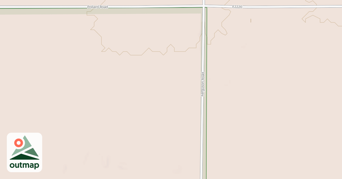 Map of HUNTERS POOL ROAD