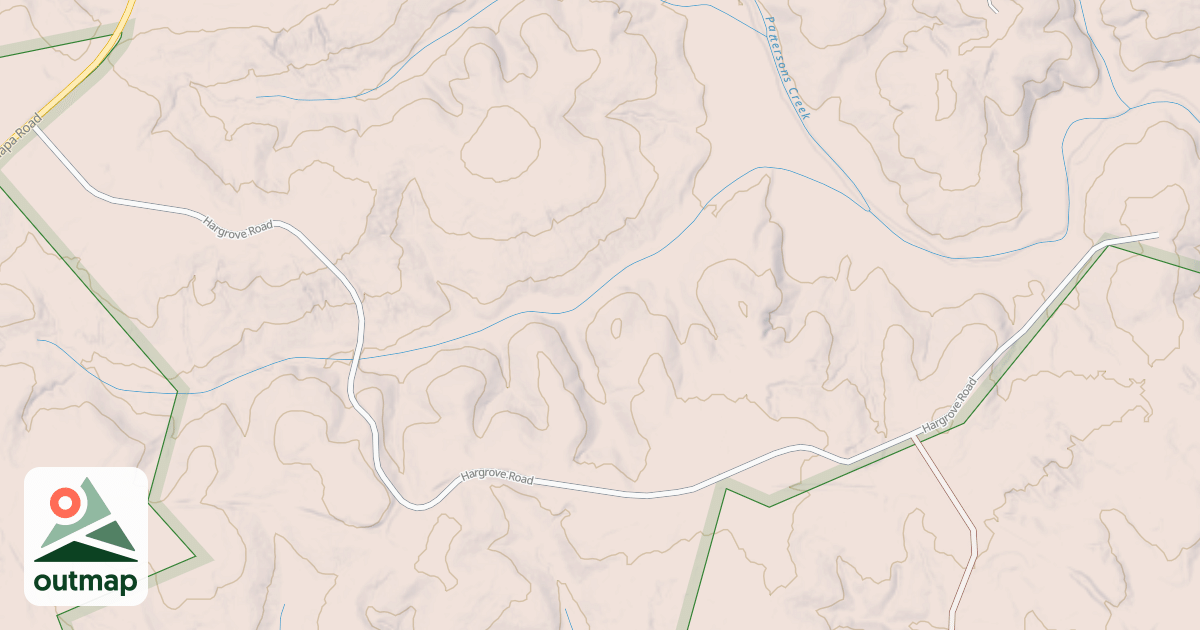 Map of HARGROVE
