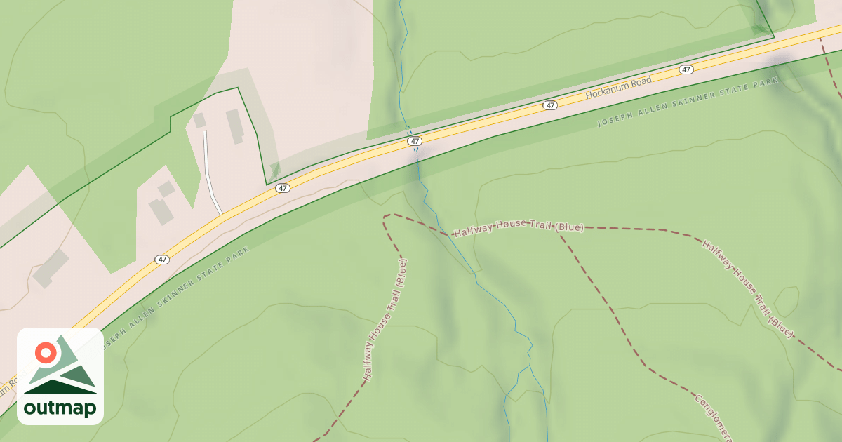 Map of Halfway House Trail