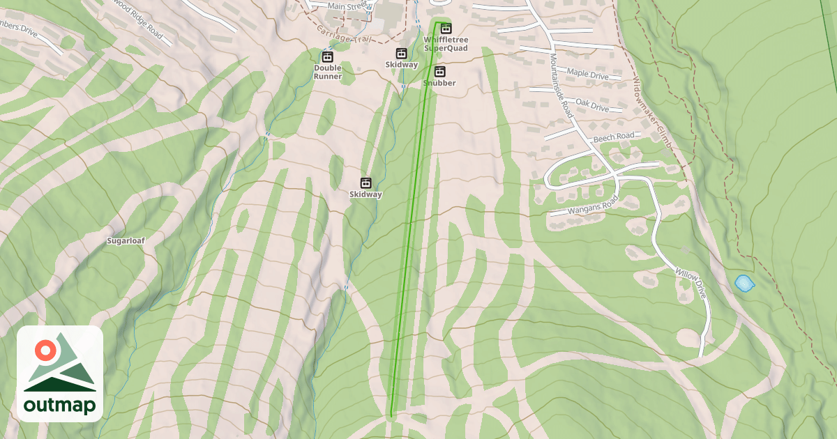 Map of Lower Poleline