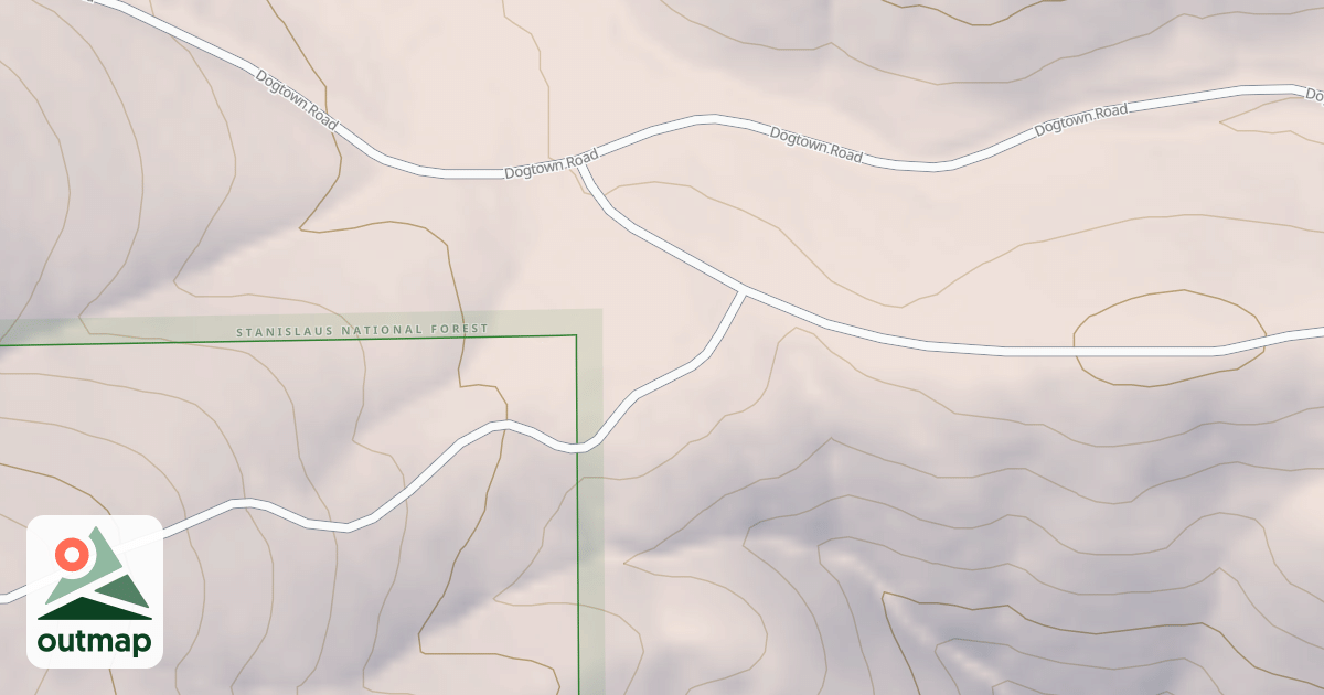 Map of BUCKHORN PK OHV-ATV