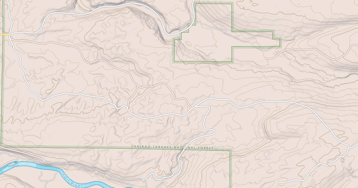 Map preview of FALL RIVER RIDGE