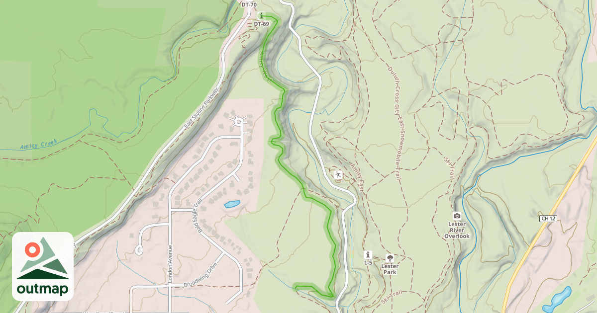 Map of Amity West