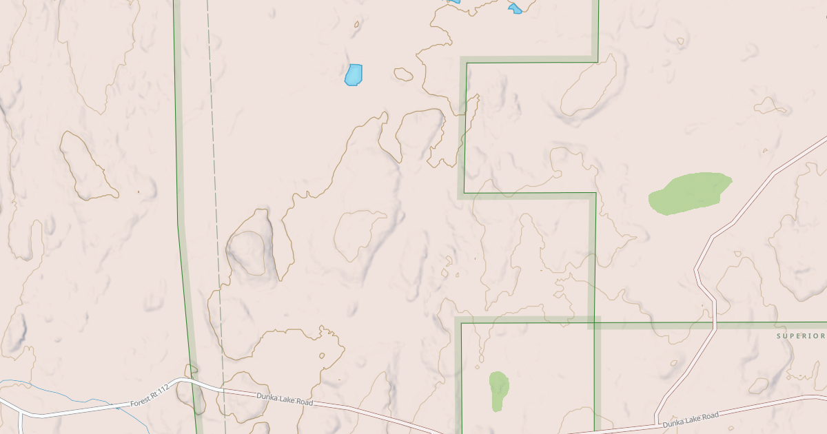 Map preview of Dunka River Spur M