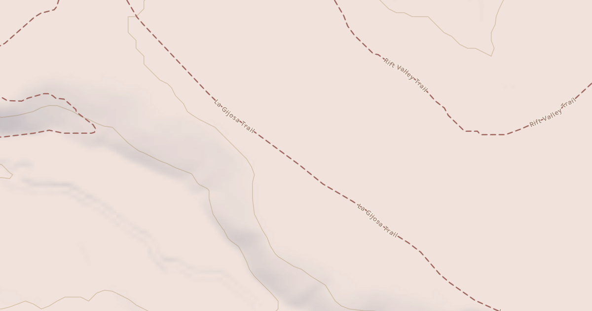 Map preview of La Gijosa Trail