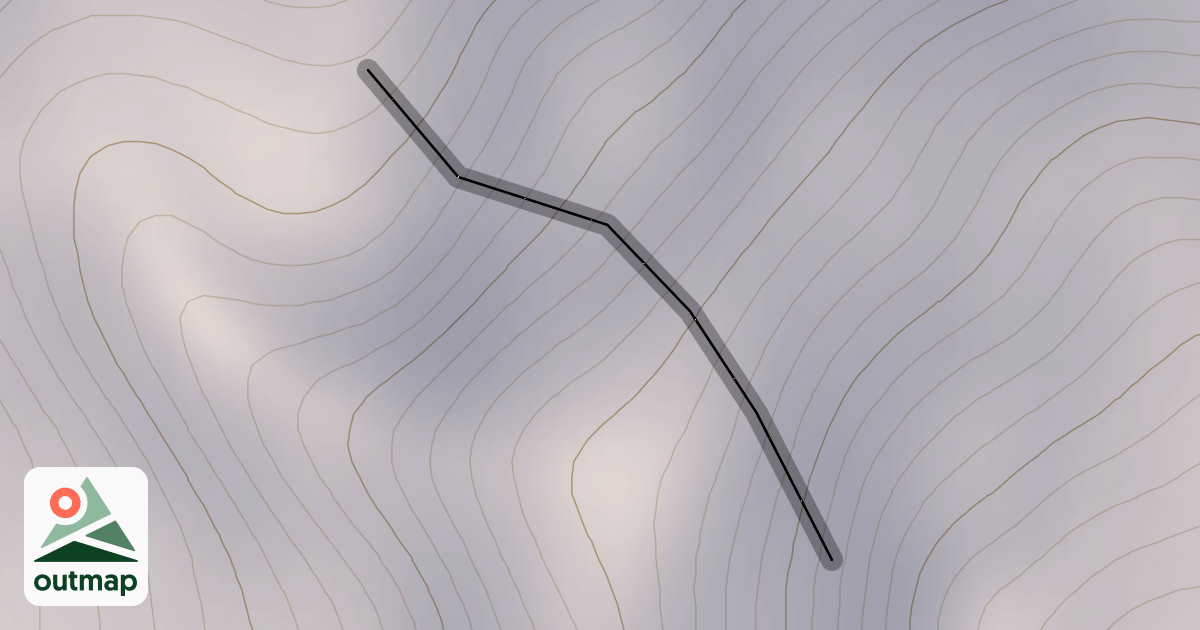 Map of Chute 13 - The Fickle Finger of Fear