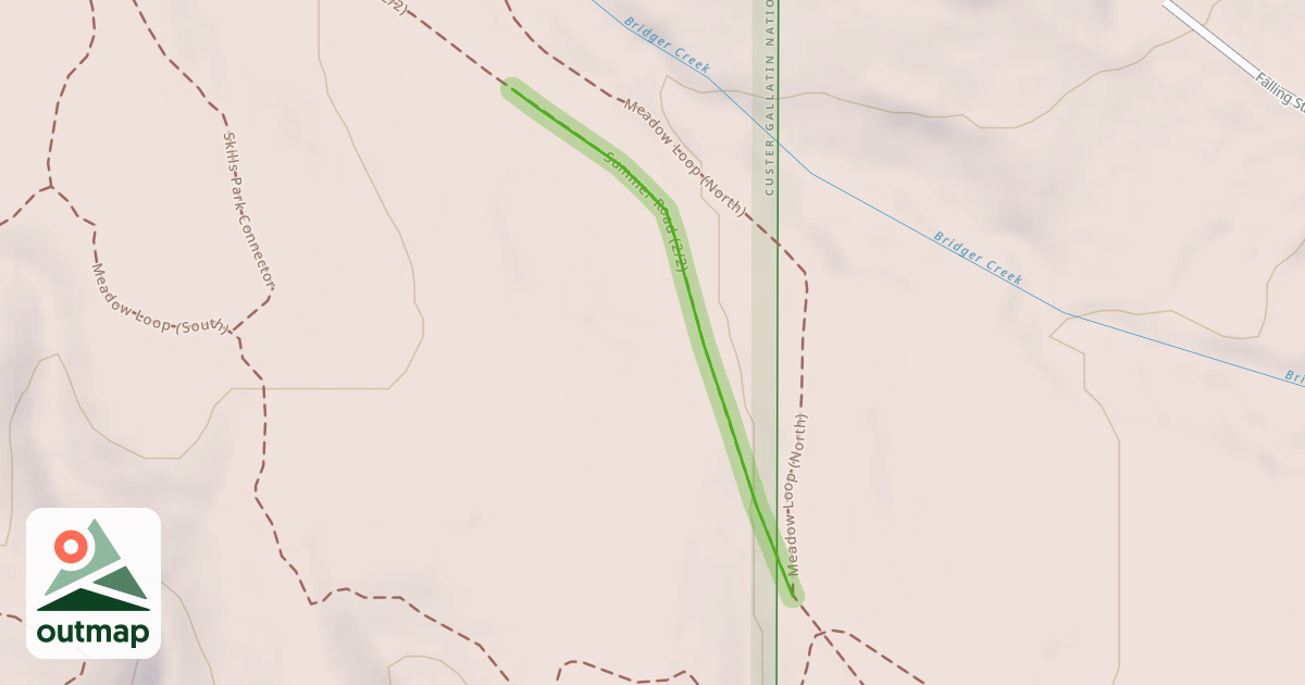 Map of Summer Road (2/2)