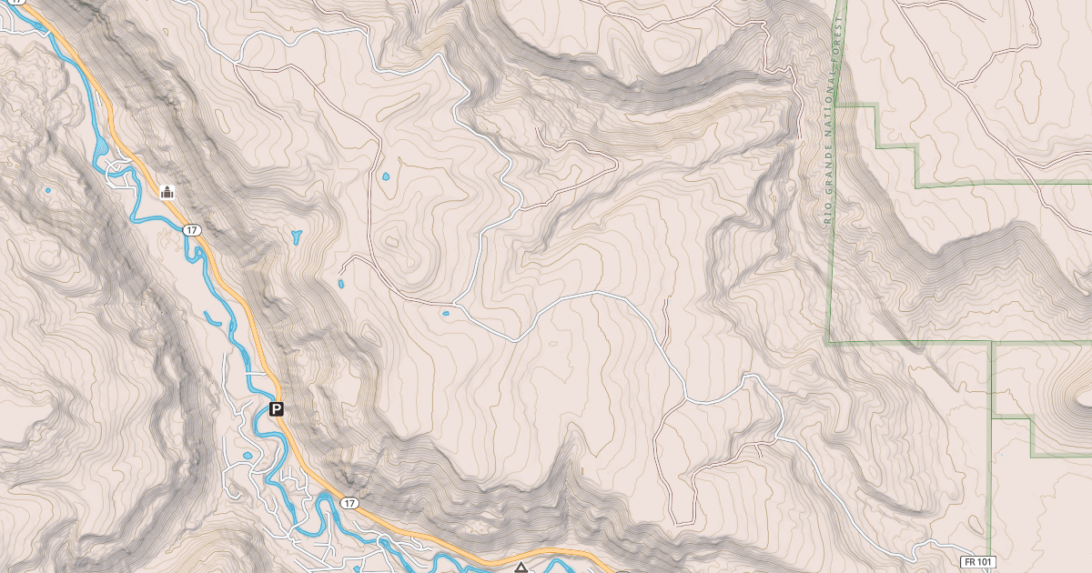 Map preview of FOX CR