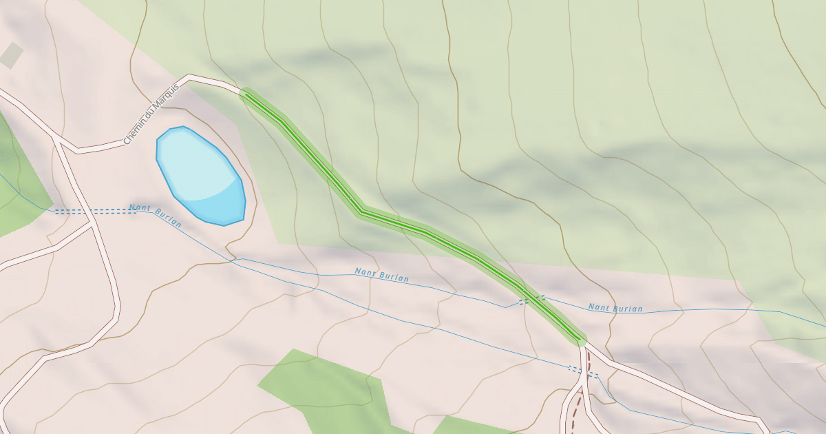 Map preview of Chemin du Marquis