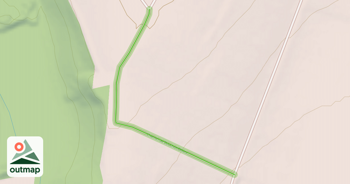 Map of Chemin de Bouchot-Billets