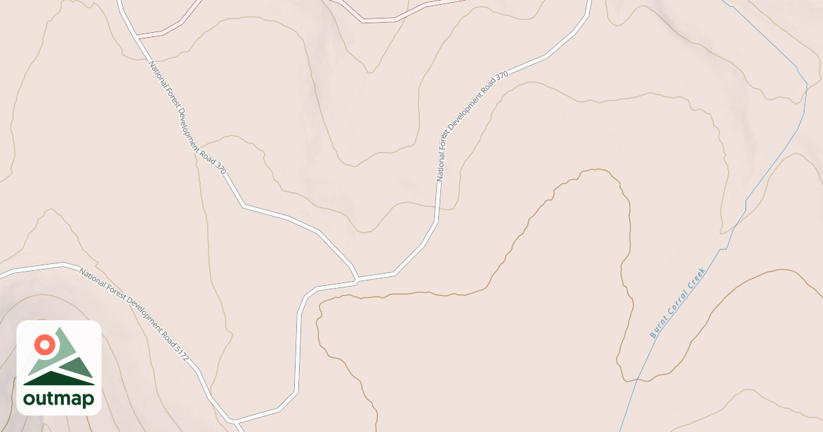 Map of USFS National Forest System Roads {D2D74461-5BA0-40FC-A201-ADEEE2B816C8}