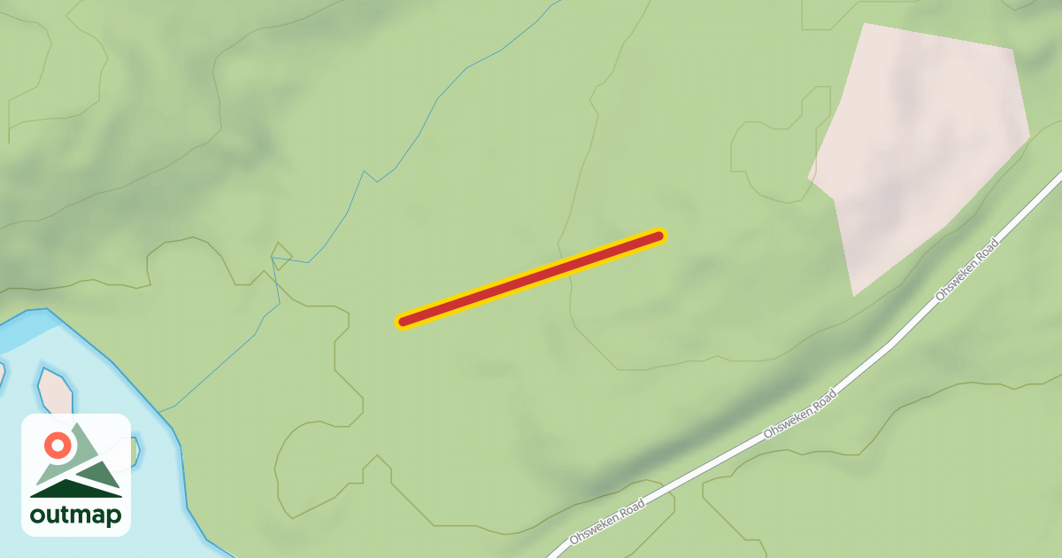 Map of Grip Tow Lift