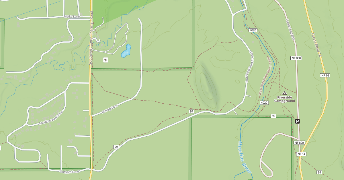 Map preview of TRACT C