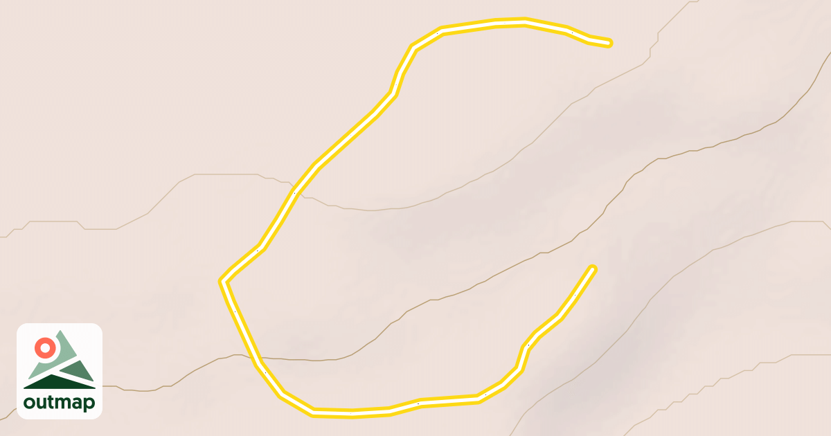 Map of 2 km Loop