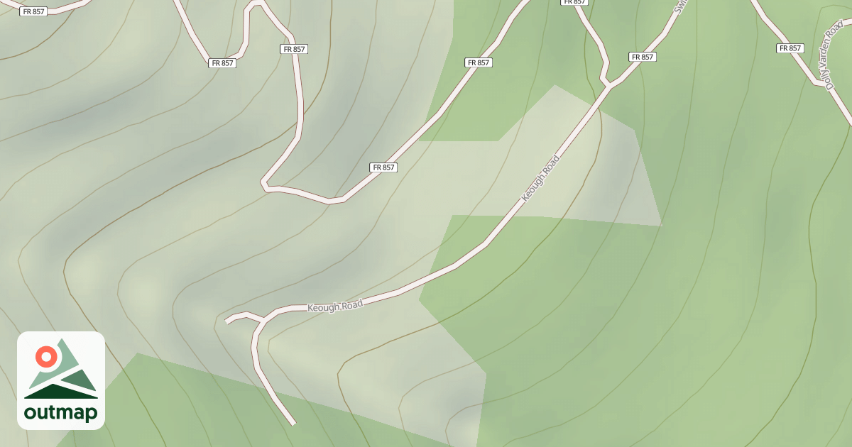 Map of KEOUGH
