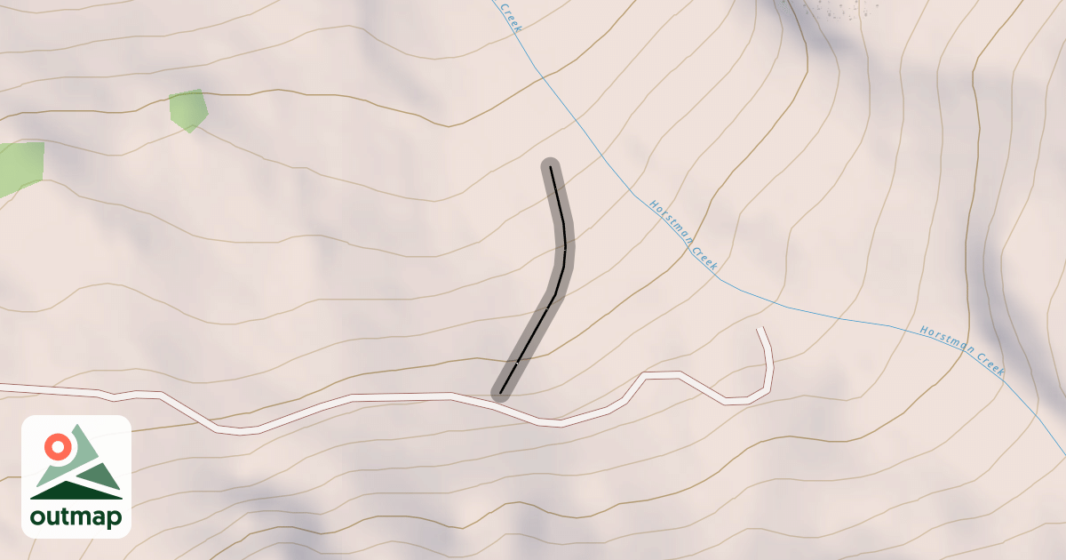 Map of Coyote Bumps