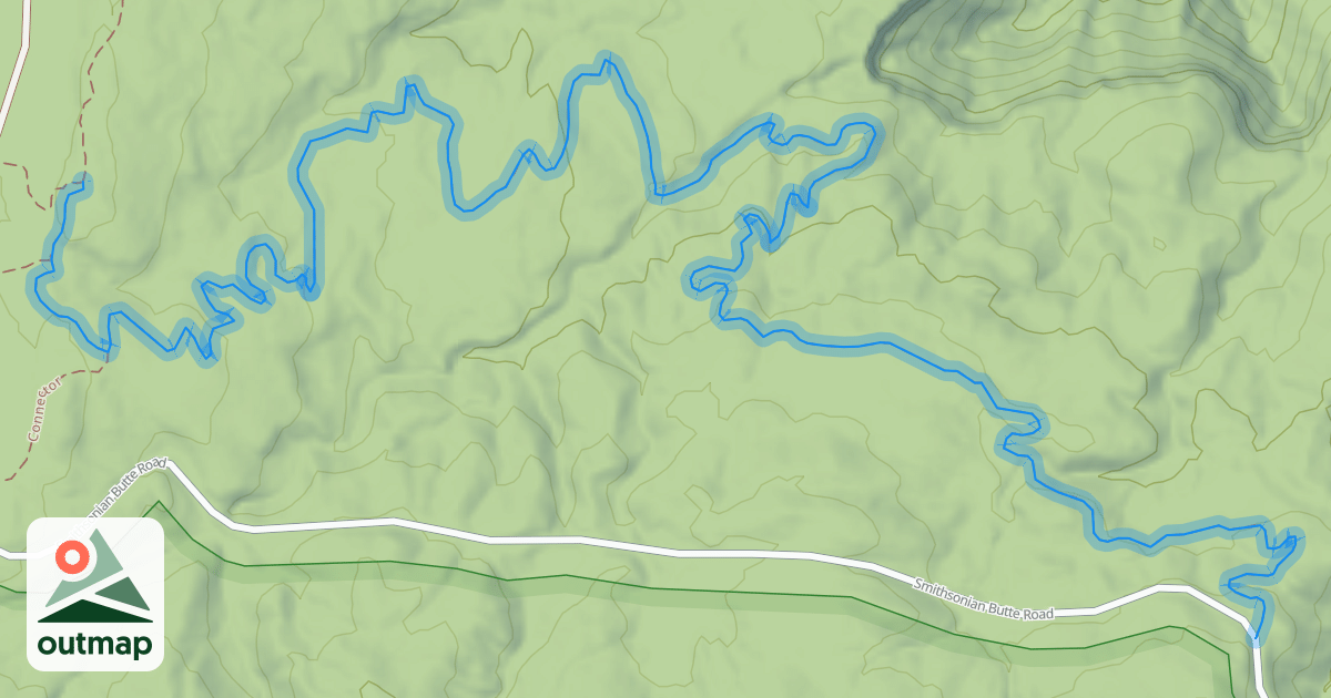 Map of Undisclosed Trail