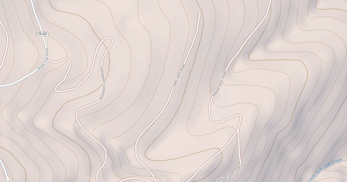 Map preview of DEER HORN