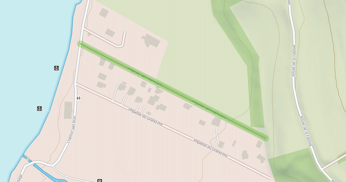 Map preview of Impasse des Narcisses
