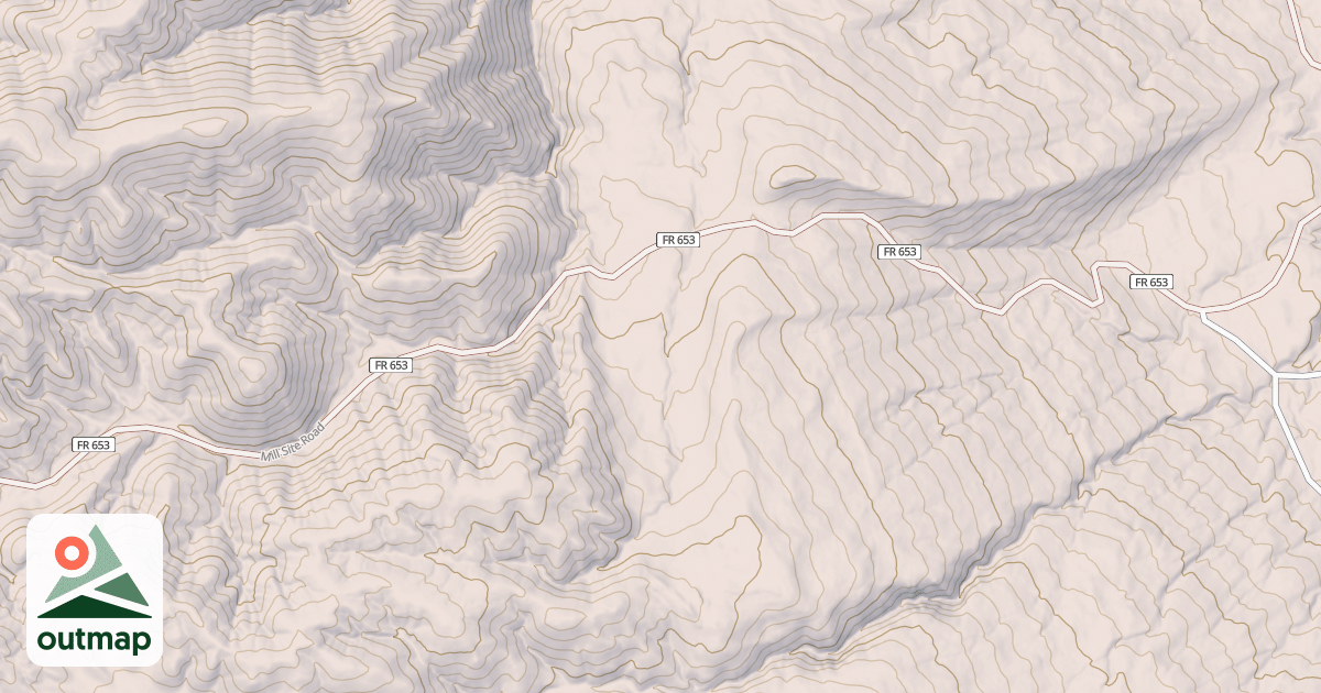 Map of MILL SITE