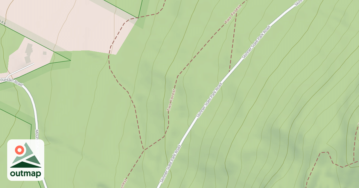 Map of Two Forest Trail