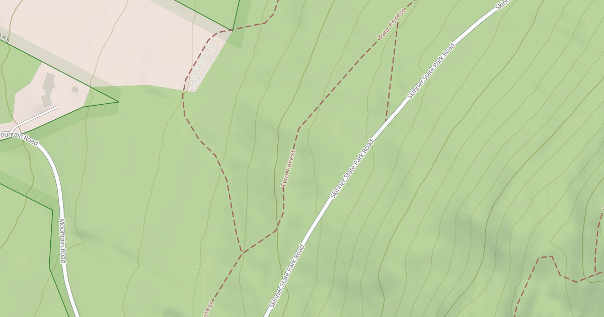 Map preview of Two Forest Trail