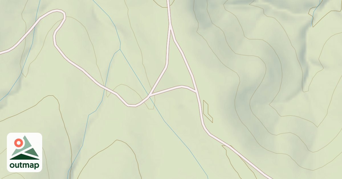 Map of 16049: Temblor Ridge