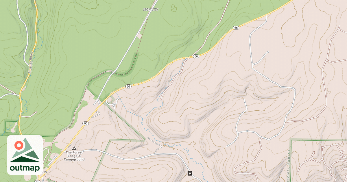Map of Penoke Bike