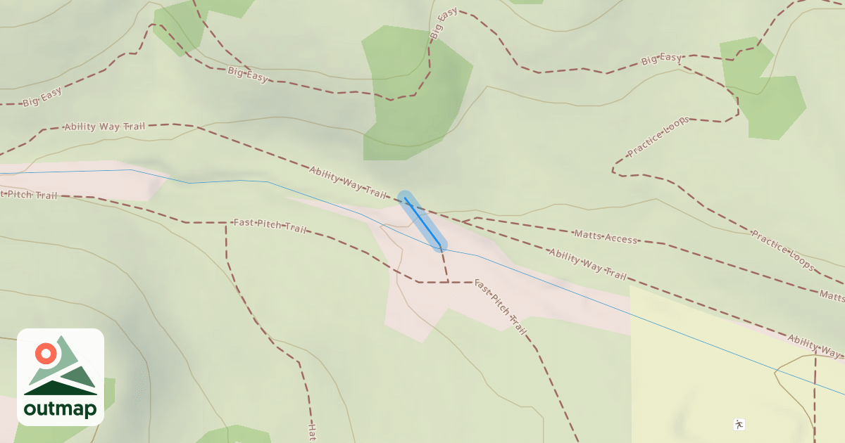 Map of Ability Way Connector