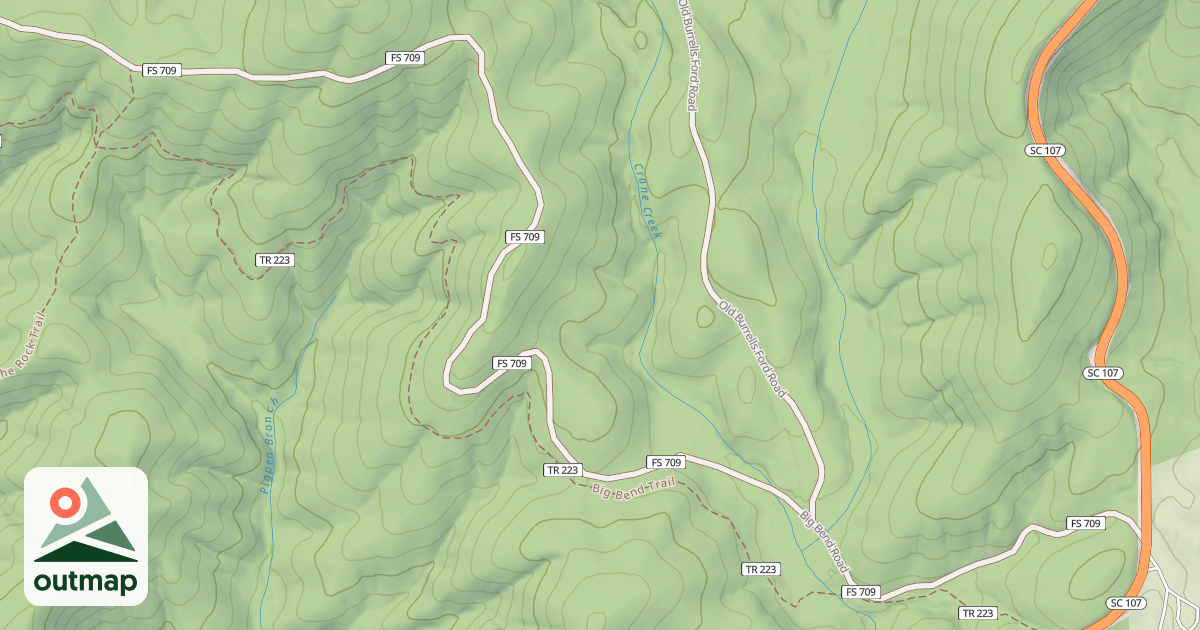 Map of BIG BEND