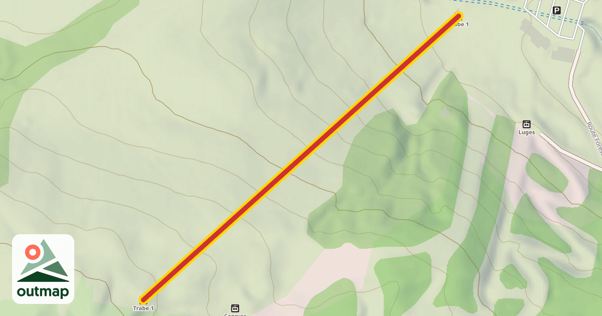 Map of Trabe 1