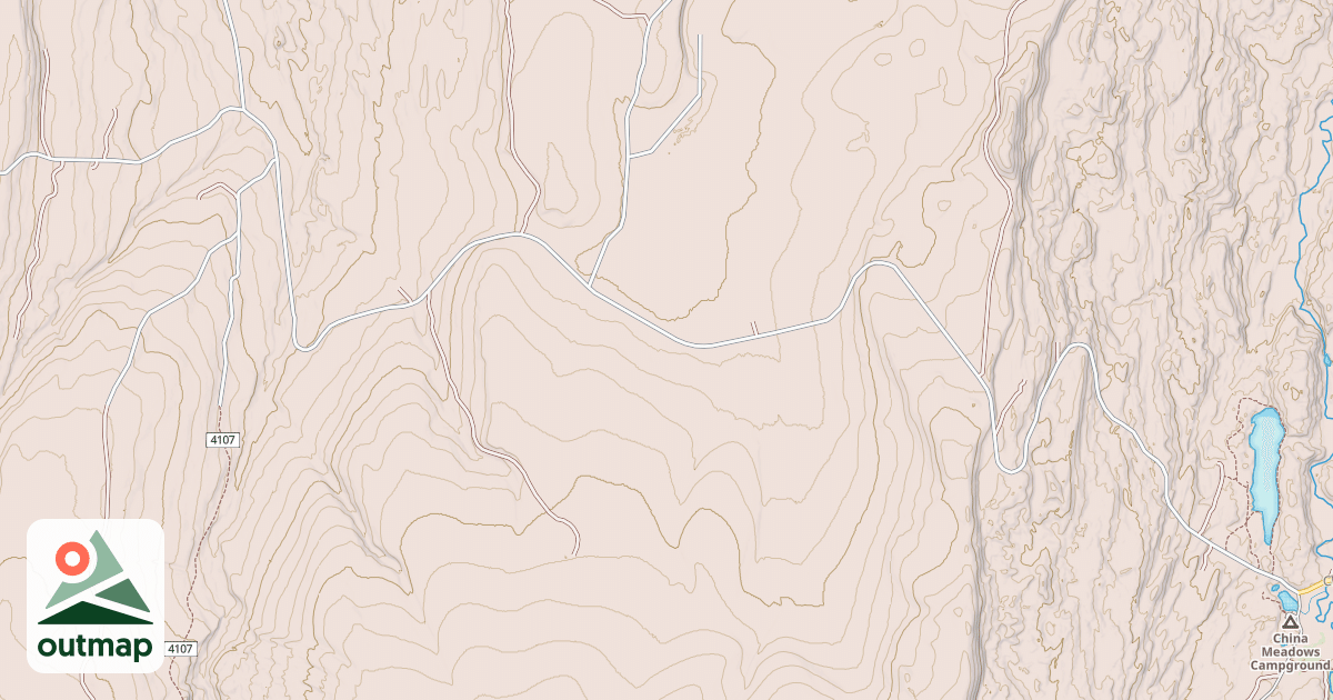 Map of BLACKS FORK - CHINA MDW.