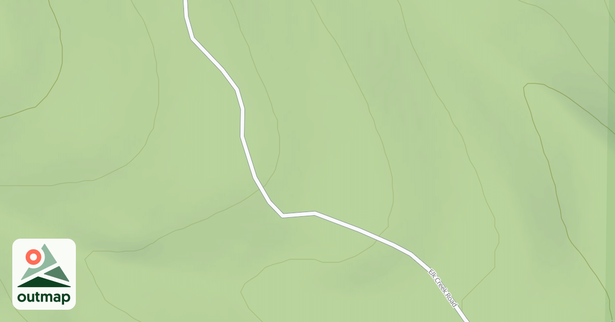 Map of ELK CREEK