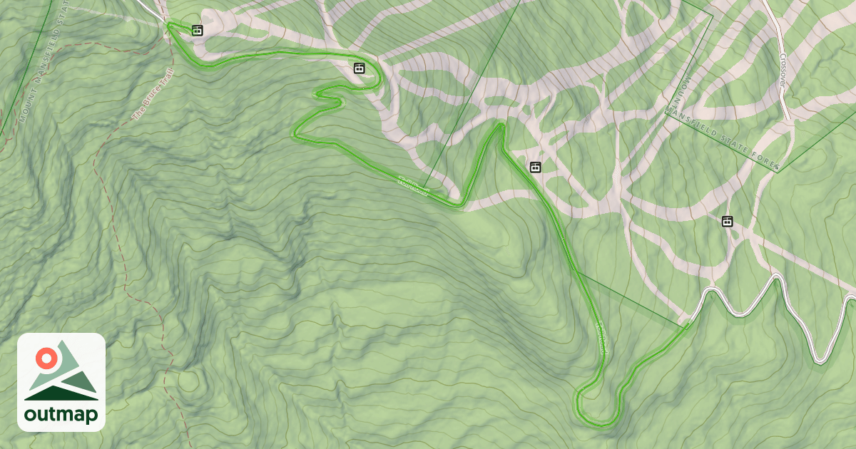 Map of Upper Toll Road